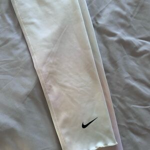 Nike White Leggings Athletic Bottoms